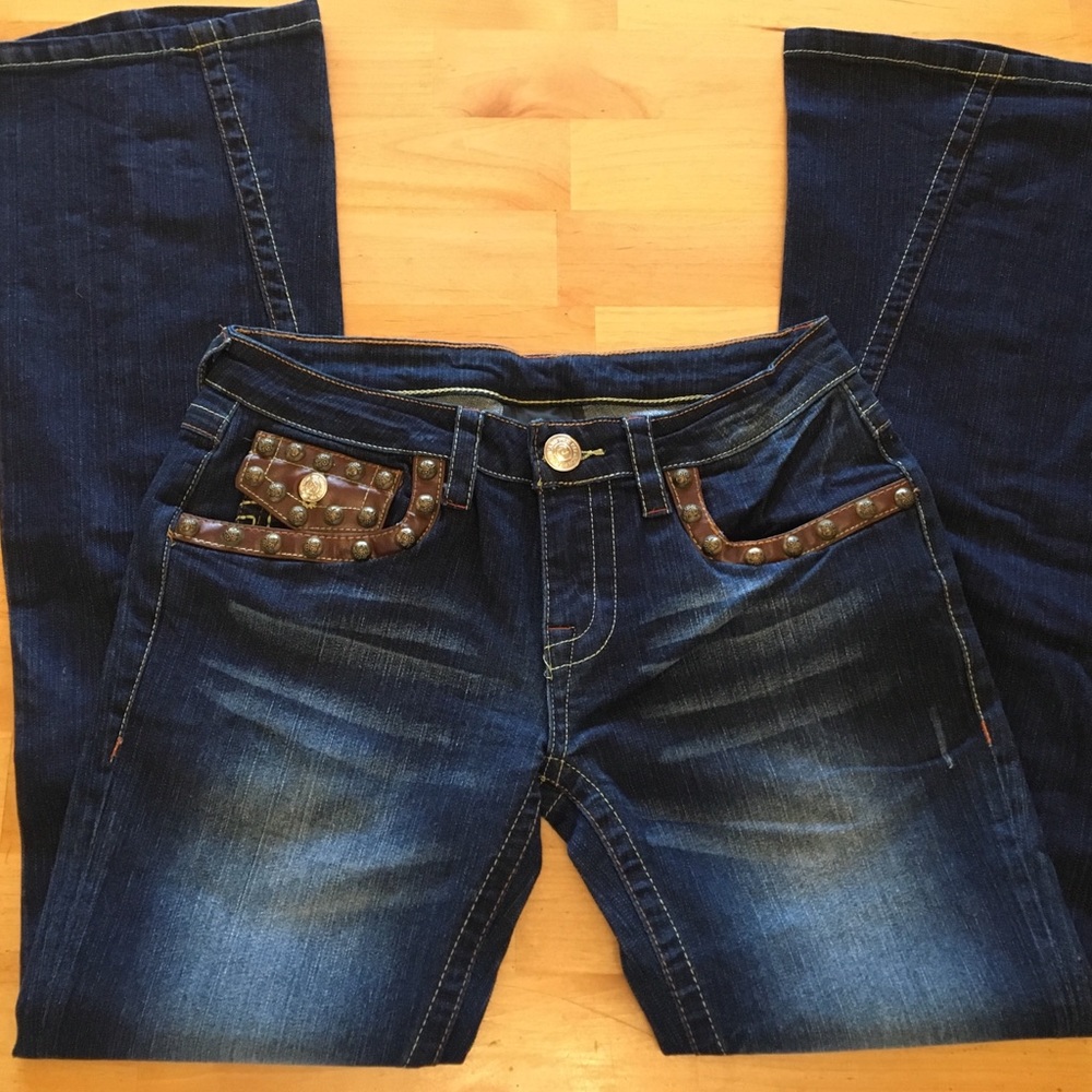 Replica True Religion Super T Joey Western Jeans